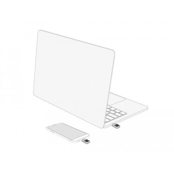 ΣΤΙΚΑΚΙ DELOCK Mini USB 5Gbps USB-C Speicherstick 64GB Μεταλλικό περίβλημα
