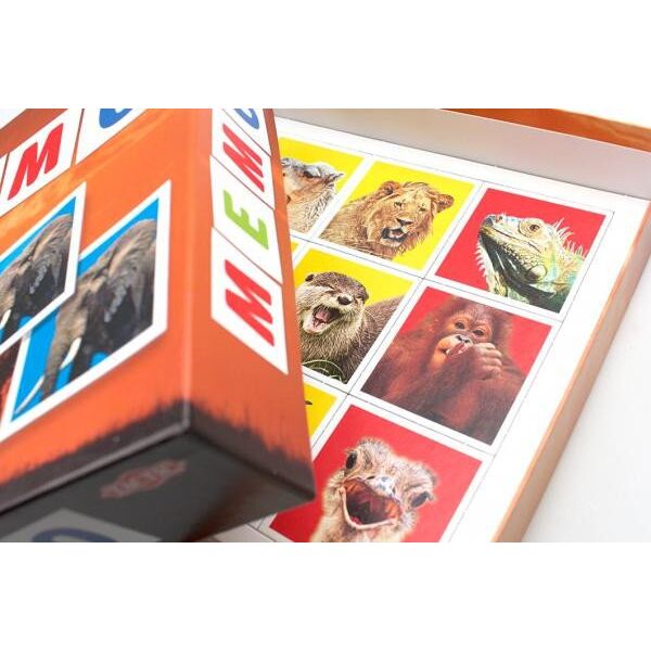 Tactic Wildlife Memo, Card Game, Matching, 3 yr(s)