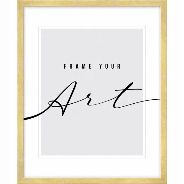 Frame KNOR Izabela 50x70 gold|plastic|15mm|plexi