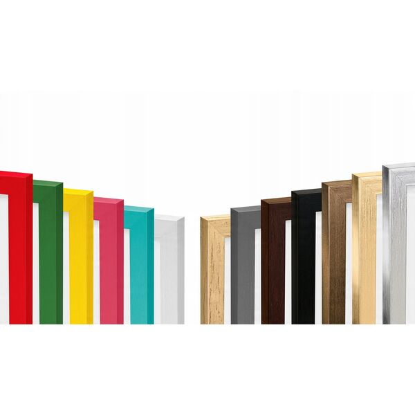 Frame KNOR Izabela 50x70 gold|plastic|15mm|plexi