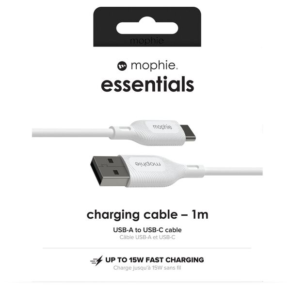 Kabel Mophie Essentials USB-A / USB-C 1m white