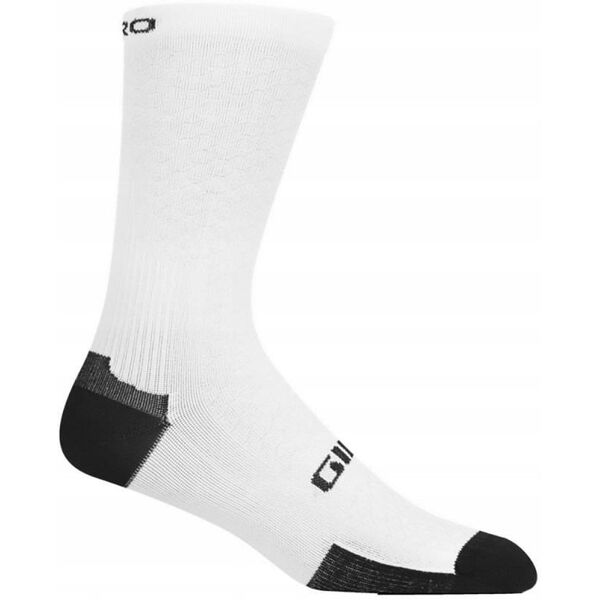 Skarpety GIRO HRC TEAM white roz. L (43-45) (NEW 2025)