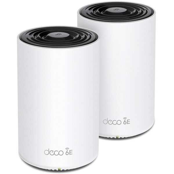 TP-Link Deco XE75 Pro (2-pack) Trójpasmowy (2,4 GHz / 5 GHz / 6 GHz) Wi-Fi 6E (802.11ax) Biały 3 Wewnętrzny
