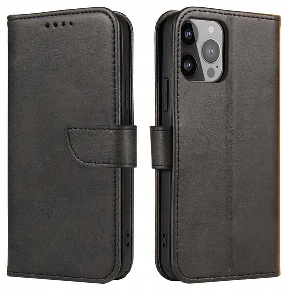 Etui Magnet Case z klapką do Samsung Galaxy S25 - czarne
