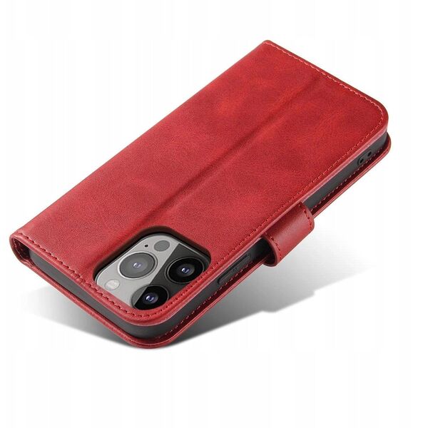 Etui Magnet Case z klapką do Samsung Galaxy S25 - czerwone