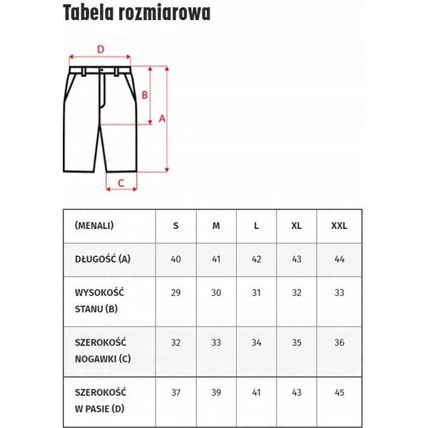 Męskie Spodenki MENALI