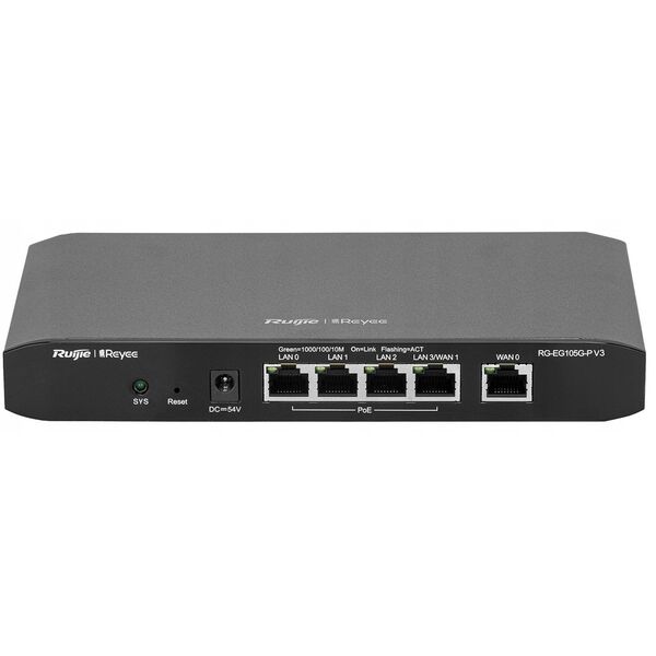 Δρομολογητής Reyee RG-EG105G-P-V3 (RG-EG105G-P-V3)
