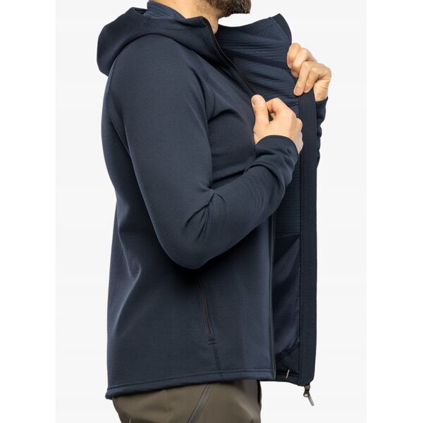 Bluza polarowa Houdini Mono Air Houdi - blue illusion
