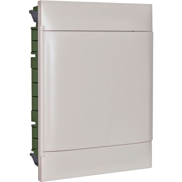 Legrand Πίνακας διακόπτη κυκλώματος LEGRAND PRACTIBOX S, 24 μονάδες, εσοχή, λευκό με δύο λευκά 13564194 3414971197749