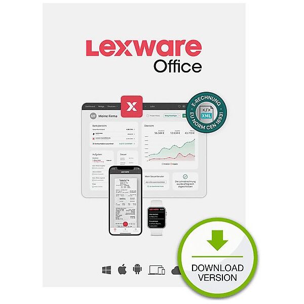Lexware Office XL - 1 Συσκευή, 1 Έτος - ESD-ΛήψηESD