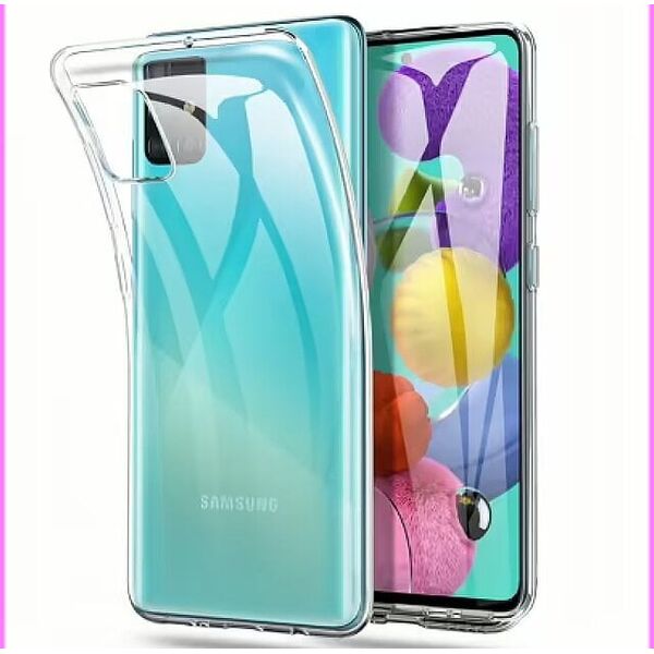 Mocco Ultra Back Case 1 mm Silicone Case for Samsung Galaxy A32 4G Transparent