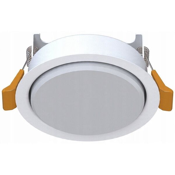 Nowodvorski Uno 10840 φωτιστικό σποτ ενσωματωμένο downlight 1x15W GX53 λευκό