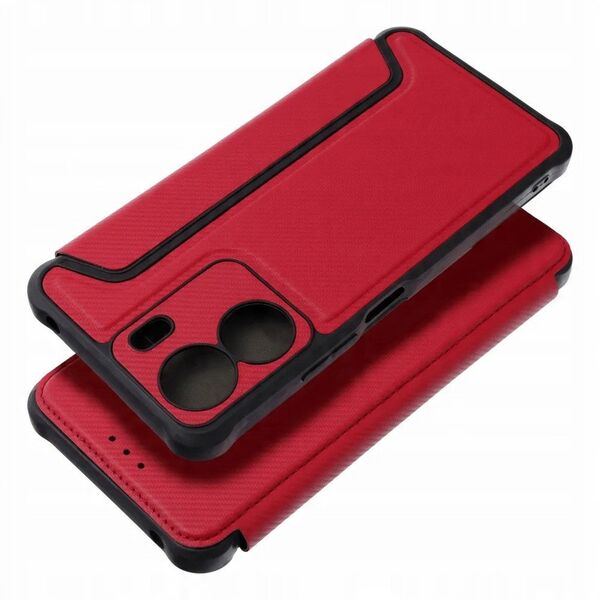 Kabura RAZOR Book do XIAOMI Redmi 13C czerwony