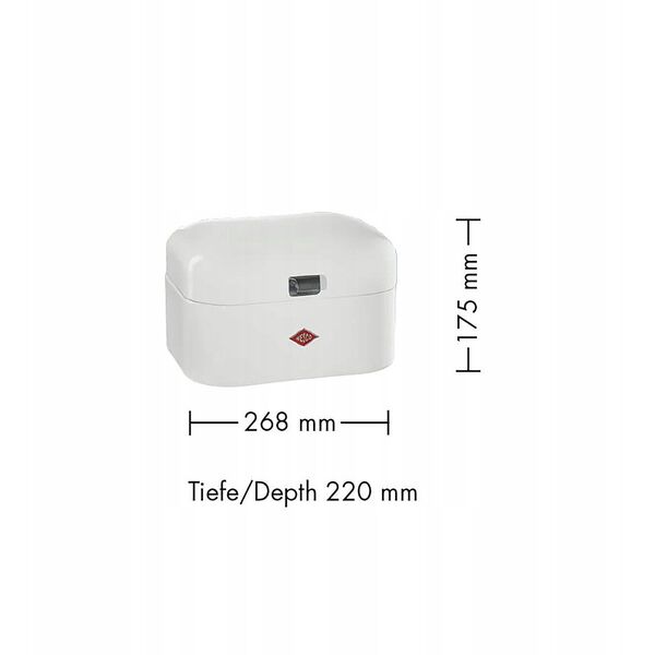 Chlebak czarny 268mm Single Grandy Wesco