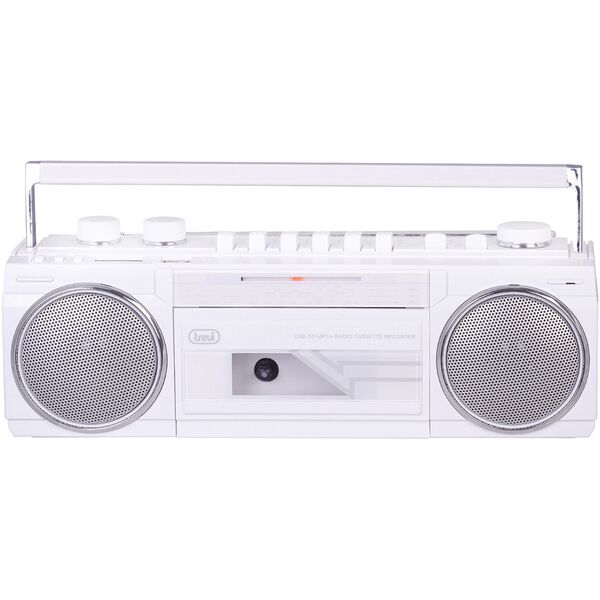 Boombox Trevi RR501 κασέτα/BL/USB/SD λευκό
