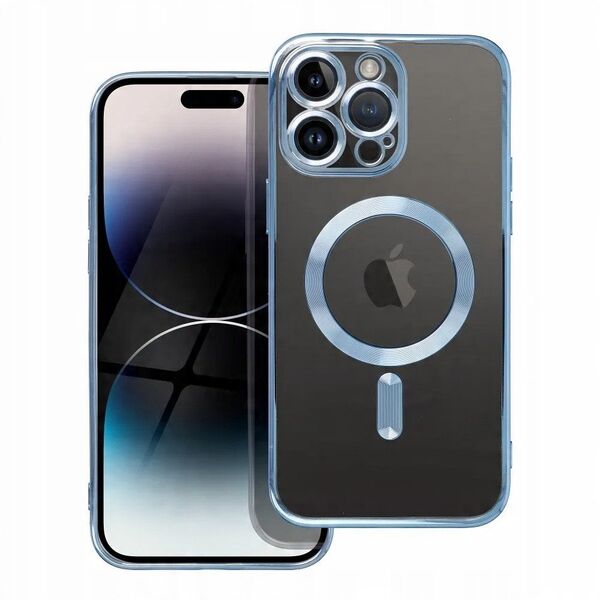 Futerał ELECTRO MAG COVER kompatybilny z MagSafe do IPHONE SE 2025 niebieski