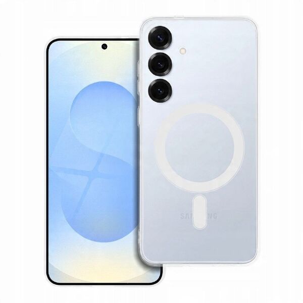 Futerał CLEAR CASE 2 mm do SAMSUNG S25 kompatybilny z MagSafe (camera protection) transparentny