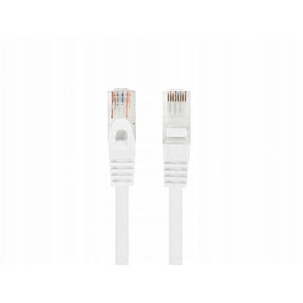 PATCHCORD KAT.6 UTP LSZH CU 10M BIAŁY FLUKE PASSED LANBERG