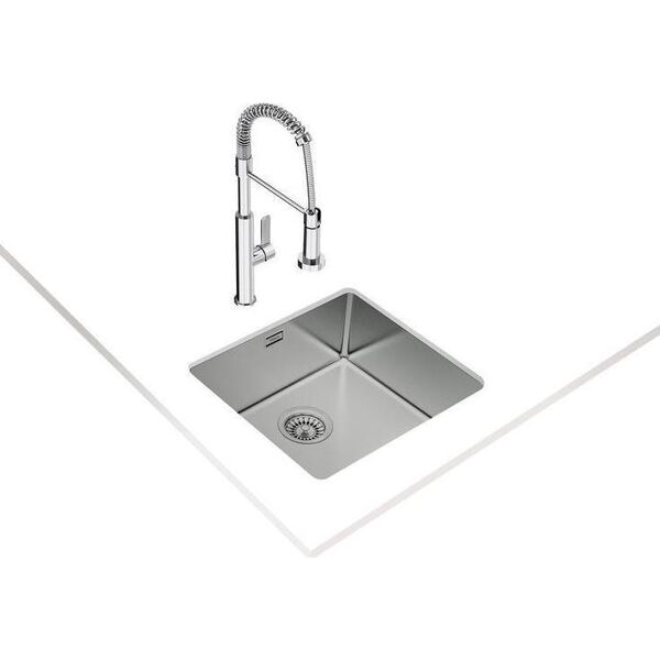 Zlewozmywak Teka Be Linea RS15 45.40 Stal polerowana (115000006)