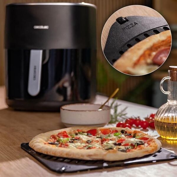 Cecotec Cecofry&Grill Duoheat 6500, μαύρο