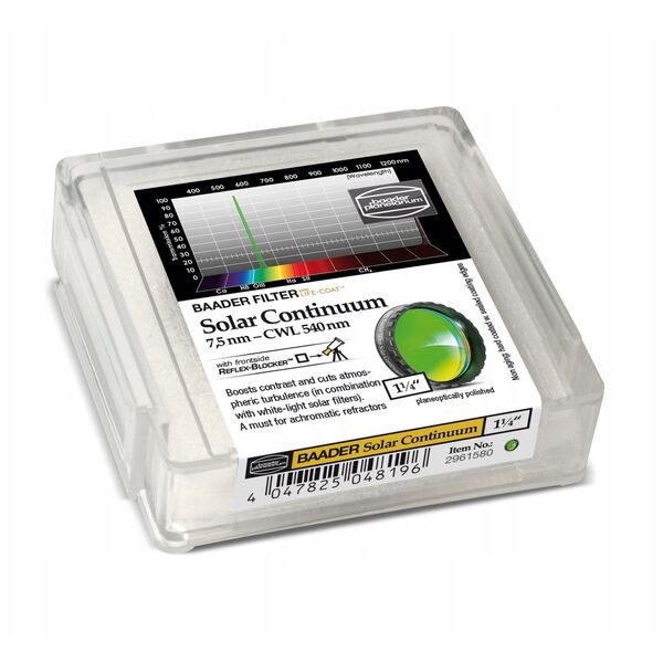 Φίλτρο Baader Solar Continuum 7,5nm 1,25"
