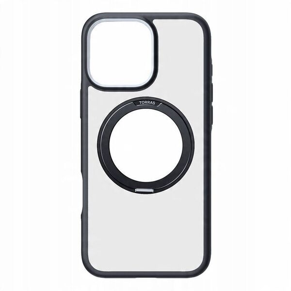 Θήκη Torras Ostand R Fusion για iPhone 16 Pro (Μαύρο)
