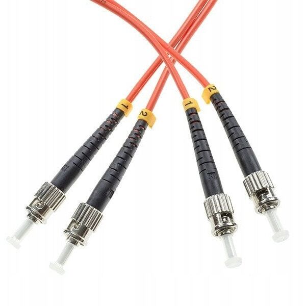 Καλώδιο Patchcord MM ST/UPC-ST/UPC duplex 15m 50/125 3.0mm OM2
