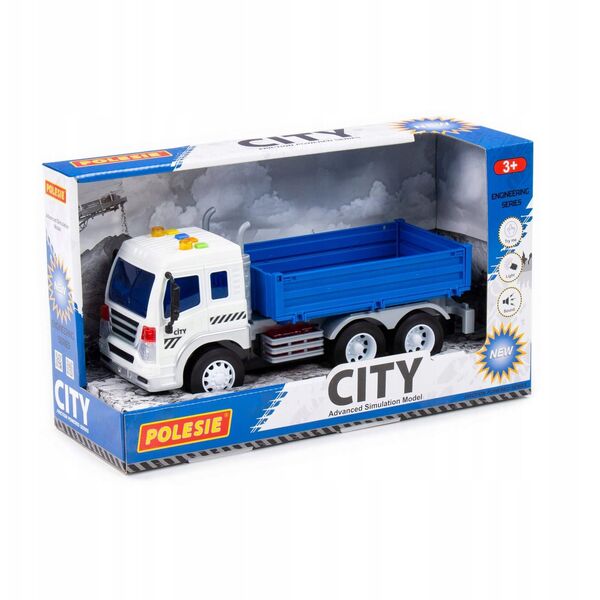 Polesie 91666 Φορτηγό CITY με φως, ήχο, ανοιγόμενη πόρτα