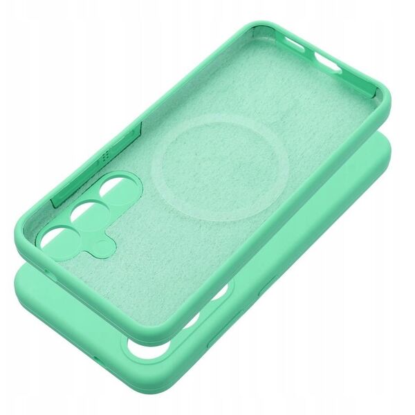 Θήκη SILICONE 2mm για SAMSUNG S25 Plus συμβατή με MagSafe μέντα
