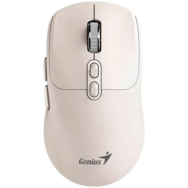 GENIUS ποντίκι NX-8080S BT/ διπλό Bluetooth + 2,4GHz/ 1600 dpi/ Copilot/ ασύρματο/ αθόρυβο/ μπεζ