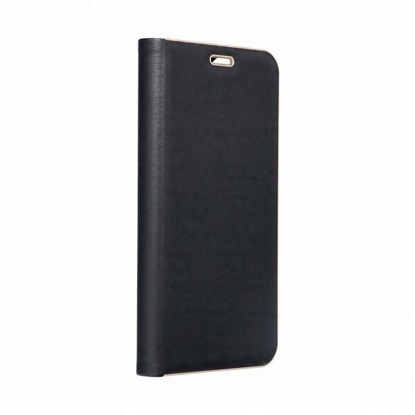 Θήκη LUNA Book Gold για XIAOMI Redmi Note 14 5G μαύρο