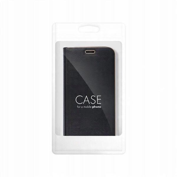 Θήκη LUNA Book Gold για XIAOMI Redmi Note 14 5G μαύρο