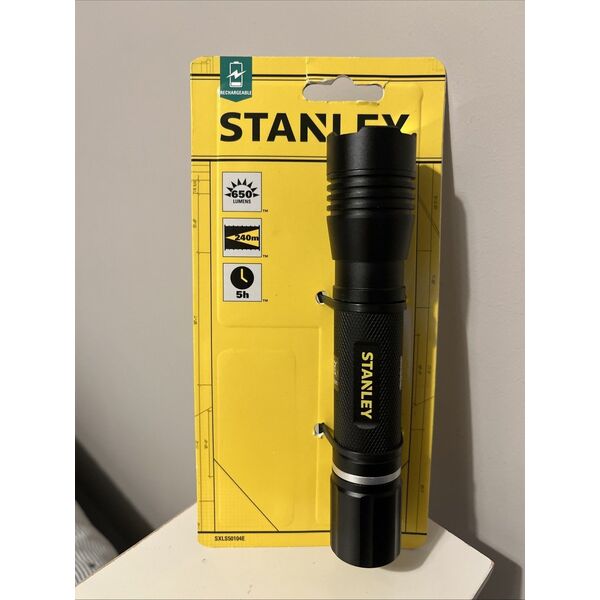 φακός STANLEY, ρύθμιση δέσμης, 650 lm, σετ 1