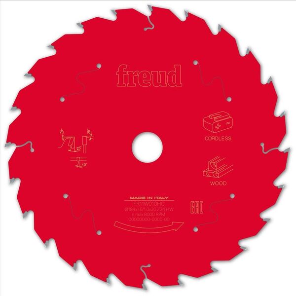 Tarcza Pil. FR11W010HC 184X1,6X20-24