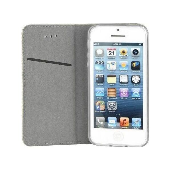 Etui Smart Magnet book Sam S22 + czarny/black