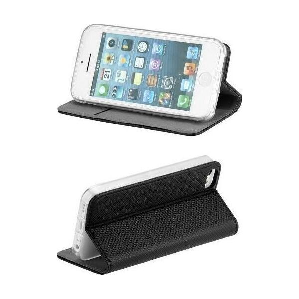 Etui Smart Magnet book Sam S22 + czarny/black