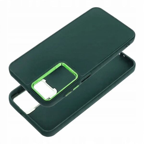 Θήκη FRAME για XIAOMI Redmi Note 14 4G (GLOBAL - 164,84mm x 78,15mm x 8,16mm) πράσινο