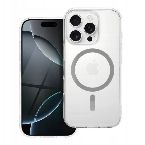 Προστατευτικό Κάλυμμα Δαχτυλιδιού Drop Glue Colorful Ring Mag Cover συμβατό με MagSafe ταιριάζει με SAMSUNG A16 γκρι