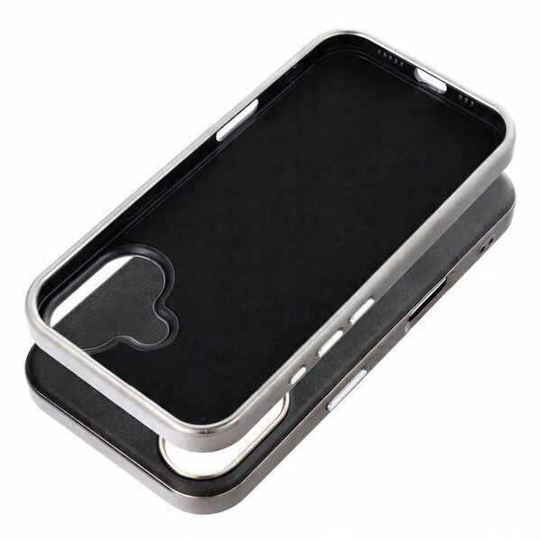 Θήκη GENTLEMAN MAG COVER συμβατή με MagSafe για IPHONE 16 μαύρο