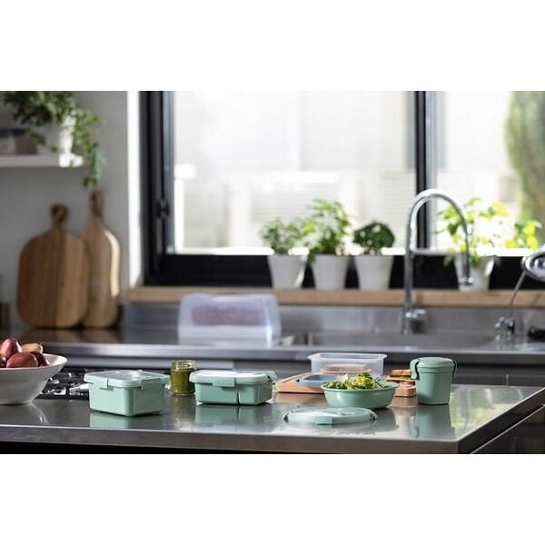 Curver Pojemnik Prostokątny To Go Sandwich 0,7L Zielony -ECO 252901 Curver