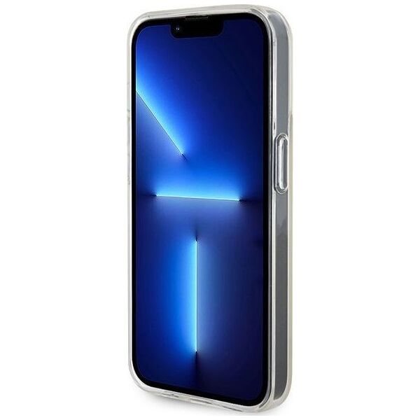 Guess Guess GUHCP15XHDECMP iPhone 15 Pro Max 6.7" różowy/pink hardcase IML Faceted Mirror Disco Iridescent