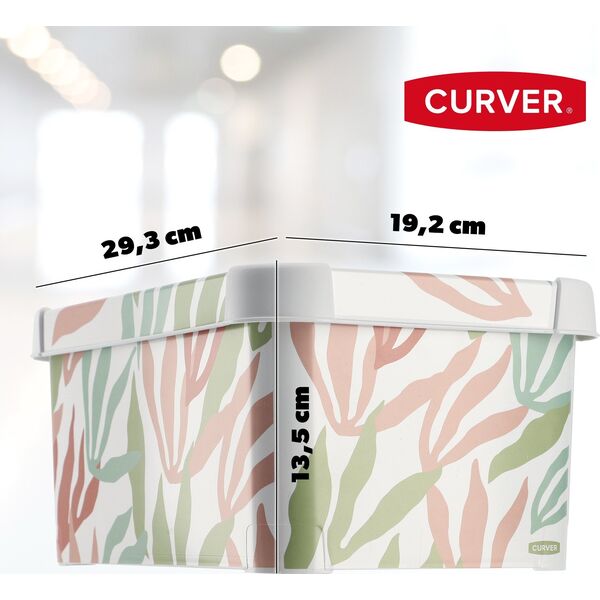Kadax Curver Pojemnik Pudełko 6L Organizer Z Pokrywą