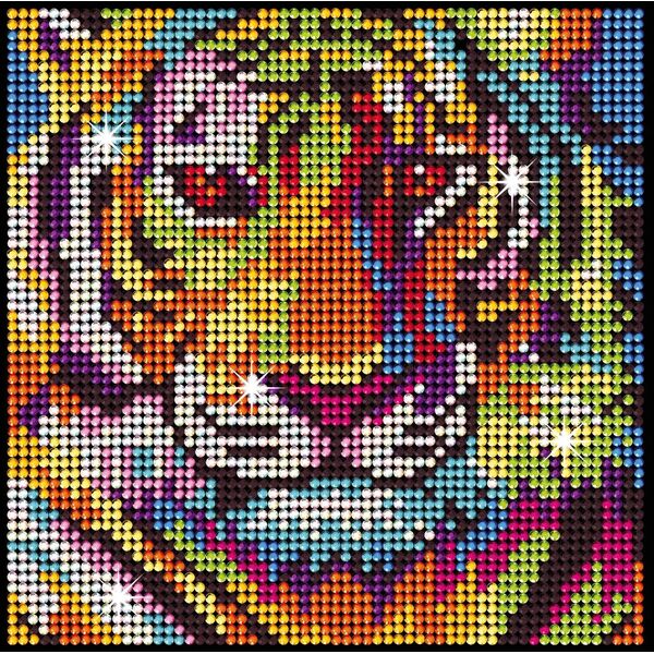 Σετ Airfix KITFIX DIY Diamond Art Tiger 14044286 5905935811316