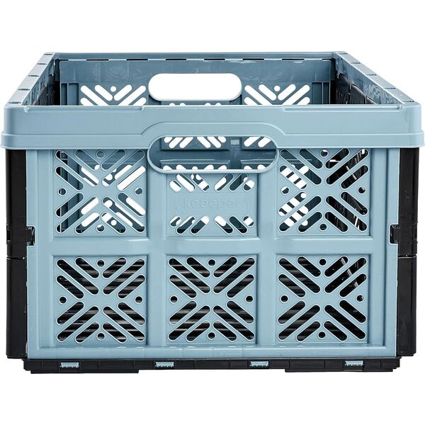 Keeeper KEEEPER - Kosz składany - IDA - skrzynka - pojemnik - nordic blue - 32 L