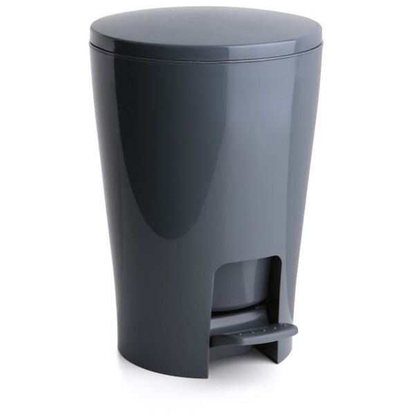 Κάδος μπάνιου με πεντάλ 5L Diabolo γκρι 8411801204788
