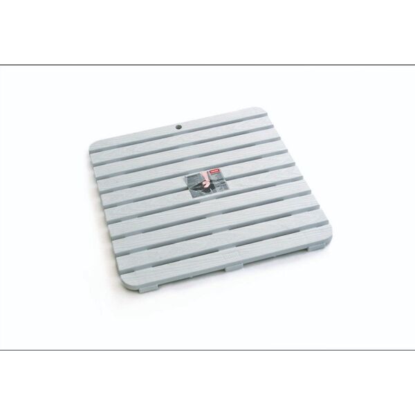 Shower mat 55x55cm white 8411801206744