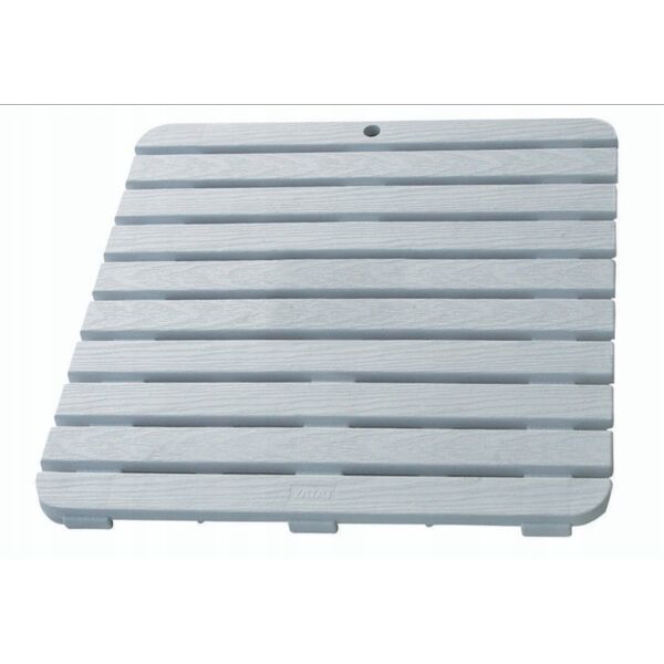 Shower mat 55x55cm white 8411801206744