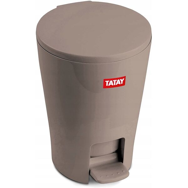Κάδος μπάνιου με πεντάλ 5L Diabolo bruns 8411801217115