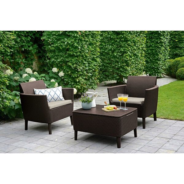 Σετ επίπλων κήπου Salemo Balcony Set καφέ 8711245158655