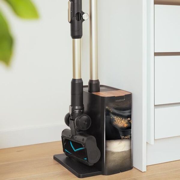 Cecotec Conga Rockstar 5500 Hurricane Station Flex Odkurzacz pionowy ze stacją czyszczącą